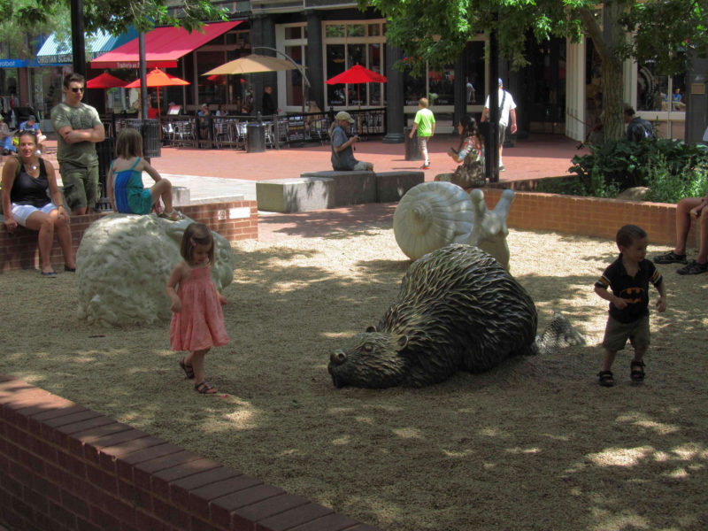 Pearl Street Mall - child play area