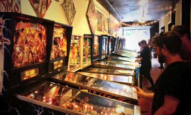 The Garage That Became a Pinball Arcade