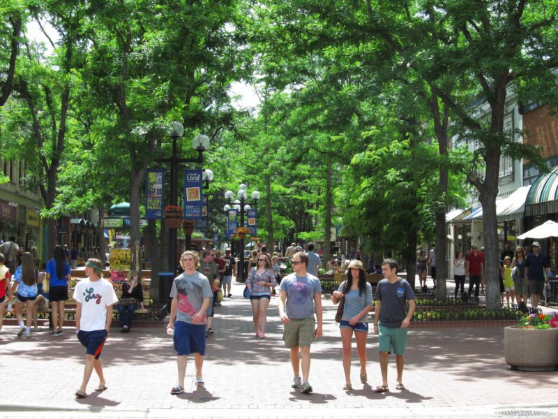 Pearl Street Mall, Boulder, Colorado