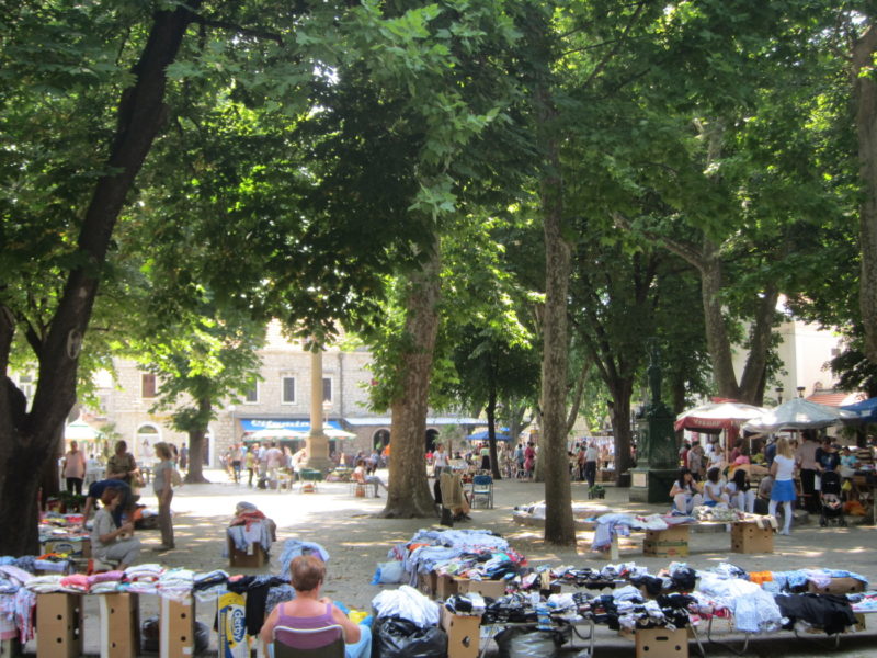 A great community gathering space. Trebinje, Bosnia.