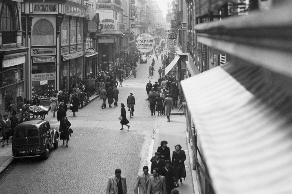 bordeaux - la-rue-sainte-catherine1949