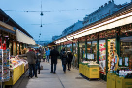 naschmarkt vienna austria