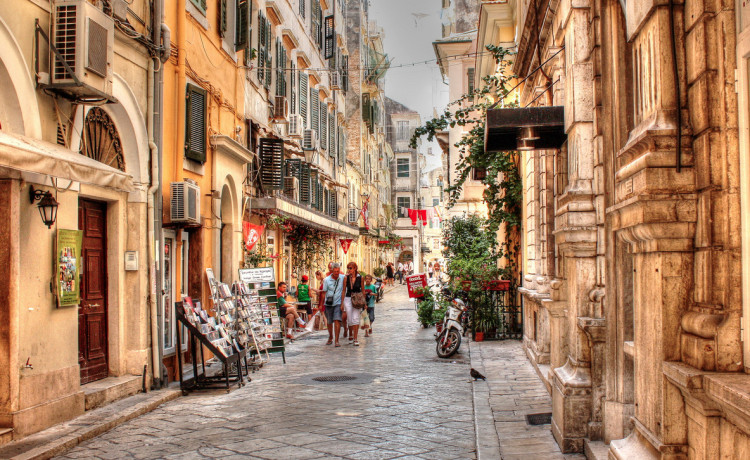 Corfu old town