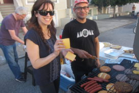 Block party barbecue cheese