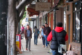 Hayes Valley sidewalk