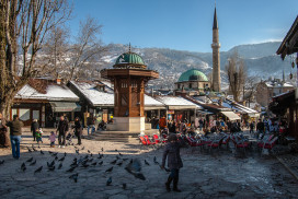 Sarajevo - Pigeon Square