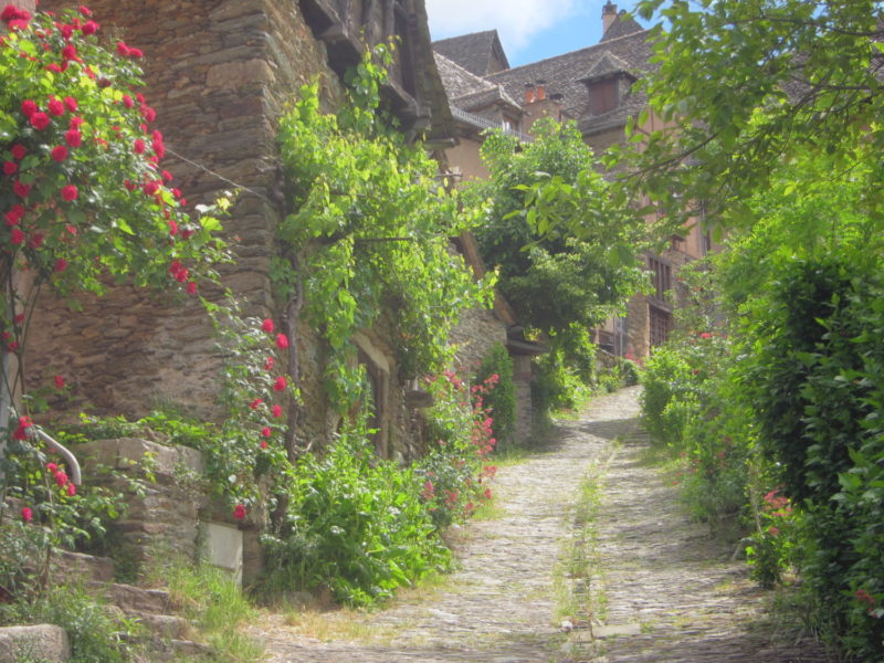 Conques, France - street