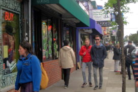 Haight Street commercial area