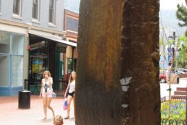 Pearl Street Mall child rock