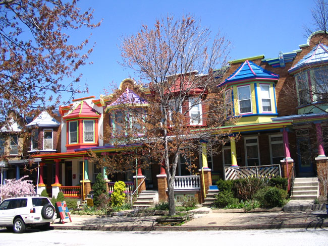 Baltimore row house