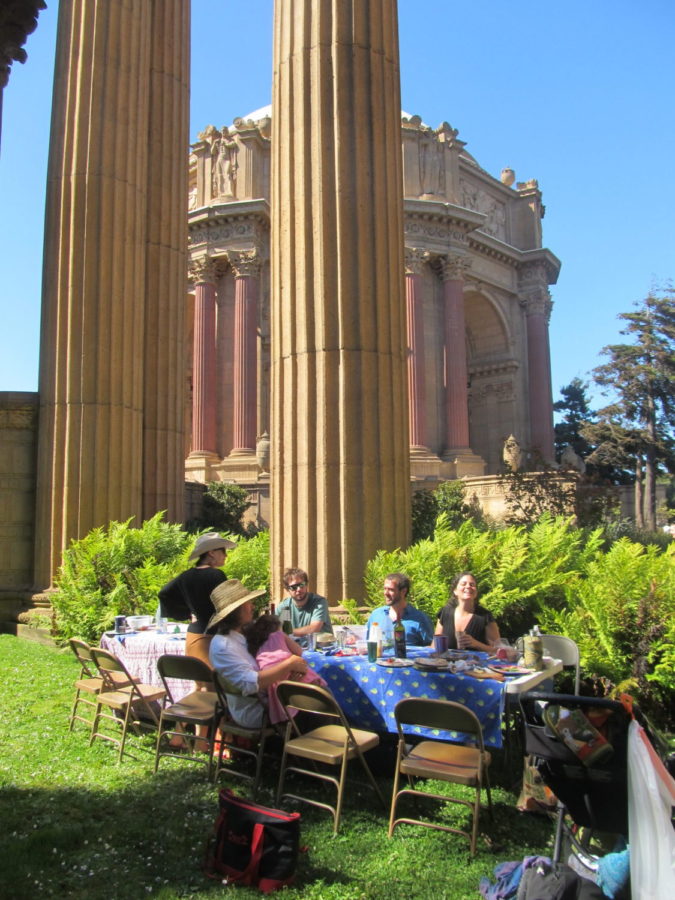 Palace of Fine Arts lunch 2