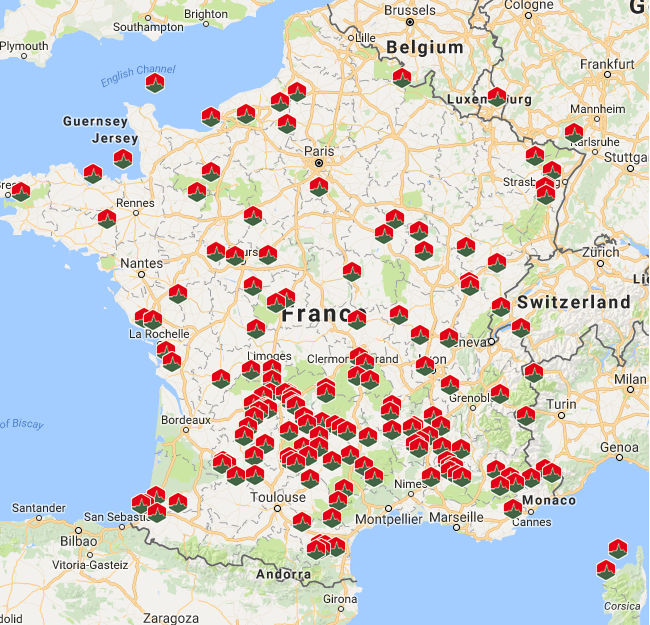 most-beautiful-villages-in-france-map