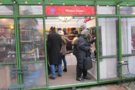 Winter Village kiosk, Bryant Park 3